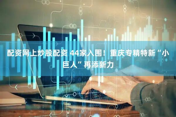 配资网上炒股配资 44家入围！重庆专精特新“小巨人”再添新力